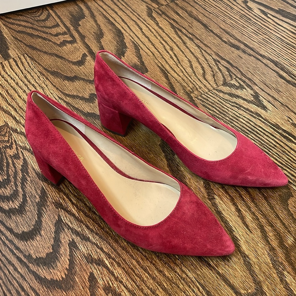 Anne Taylor| block heel pumps| size 7.5